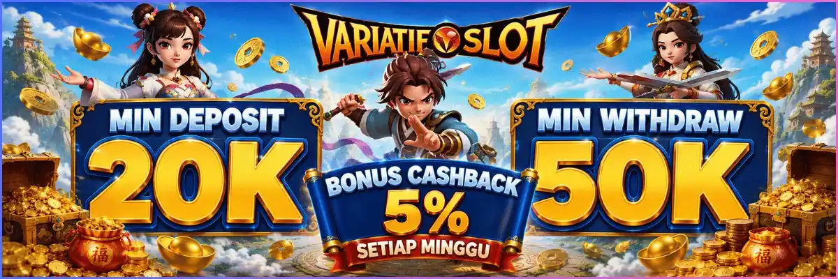 Banner minimum deposit dan withdraw